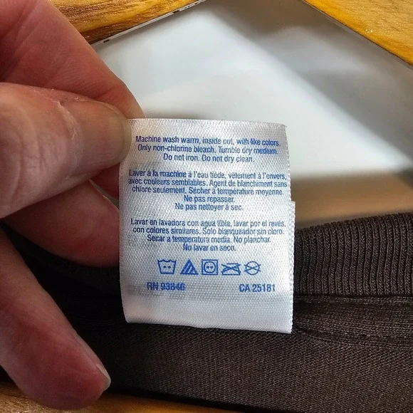 NEW Gildan Ultra Cotton Pocket T-Shirt 5XL Brown Relaxed Fit Menswear Casual - Picture 6 of 9